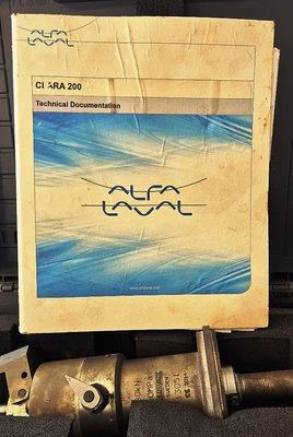 Alfa-Laval CLARA 200 hermetic clarifier module, 316SS.