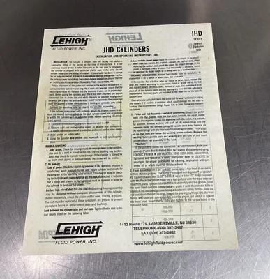 LEHIGH FLUID POWER VK-10 Repair Kit 6B-9