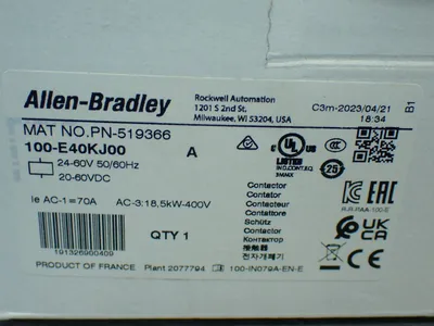 NEW ALLENBRADLEY 100E40KJ00