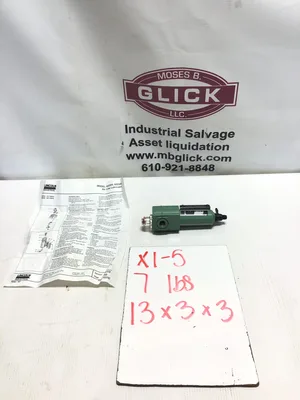 Lincoln 602204 Air Line Lubricator 1/4″ Ports 250PSIG 17Bar Max 150°F 65°C Max