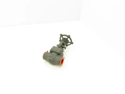 Powell GL08SA58GB Gate Valve 1975PSI 3/4"  Socket Weld Steel Rising Stem #800