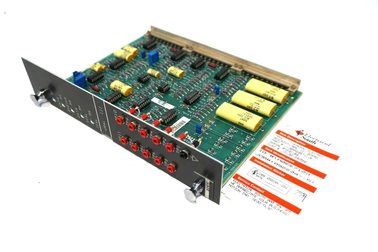 REPAIRED GENERAL ELECTRIC 305A2057-1C1B URAL III PC BOARD 305A20571C1B
