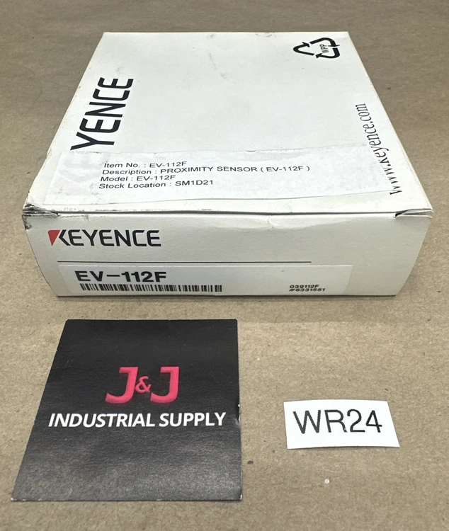New | in-Stock KEYENCE EV112F Proximity Sensors Indiana US | J&J Industrial Supply #1075715