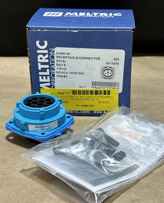 NEW Meltric 03-A8001-001