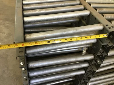 Dematic 43001800-343784 Roller Conveyor 140 GR138 3.5″ H 12″