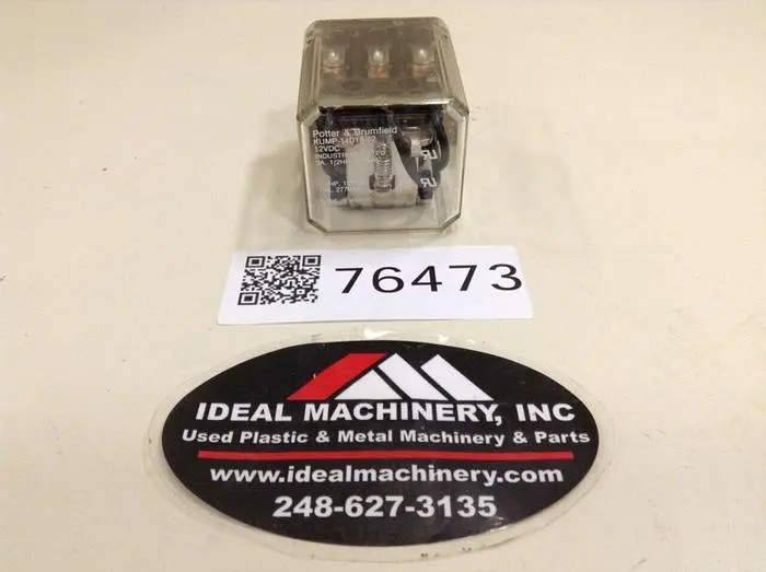 Used POTTER & BRUMFIELD KUMP-14D18-12 Relays & Switches Michigan US | Ideal Machinery #573160