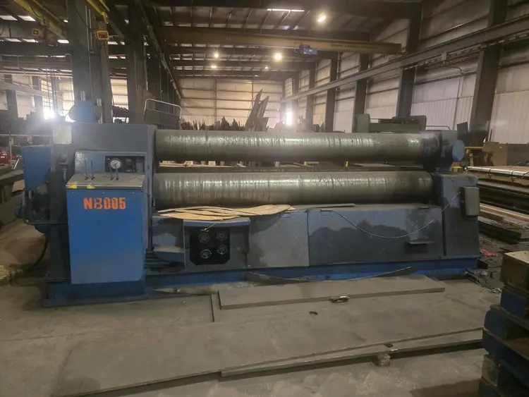 Used 1976 KUMLA PV7H Plate Bending Rolls including Pinch West Virginia US | Revelation Machinery #449999