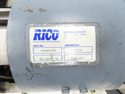 BPR Rico 05000390 Drive Motor Axel Power Steering Hub Removed From PLR-DD-100