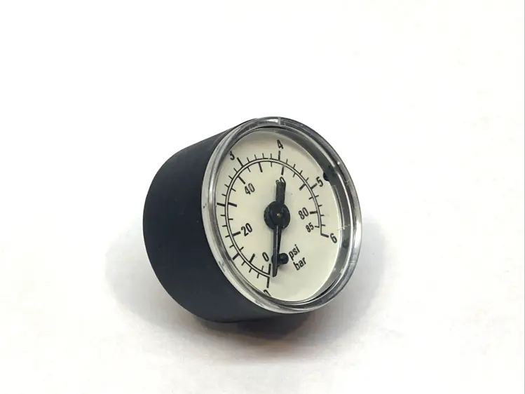 Used Unbranded Pressure Gauge 0-85psi 0-6 Bar Universal Pressure Meters Michigan US | Maverick Industrial Sales #1395773