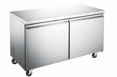 Compass PLG-PUC48R 47 1/4" W Undercounter Refrigerator w/ (2) Doors, 115v