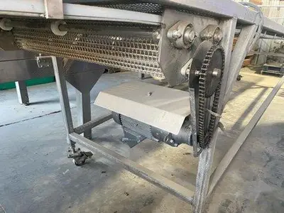 SS Belt Cooling Conveyor