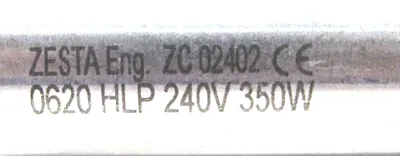 NEW ZESTA ZC-02402 SENSOR 0620HLP 240V 350W ZC02402