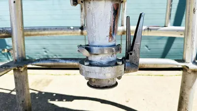 USED 1994 INOX S.S. V-BOTTOM STORAGE TANKS