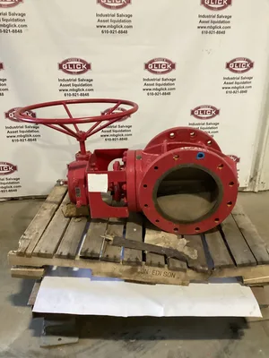 WALWORTH Figure # 172713 12” Iron Plug Valve 200 CWP Gear Operated