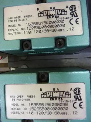 USED NUMATICS 153SS615K000030