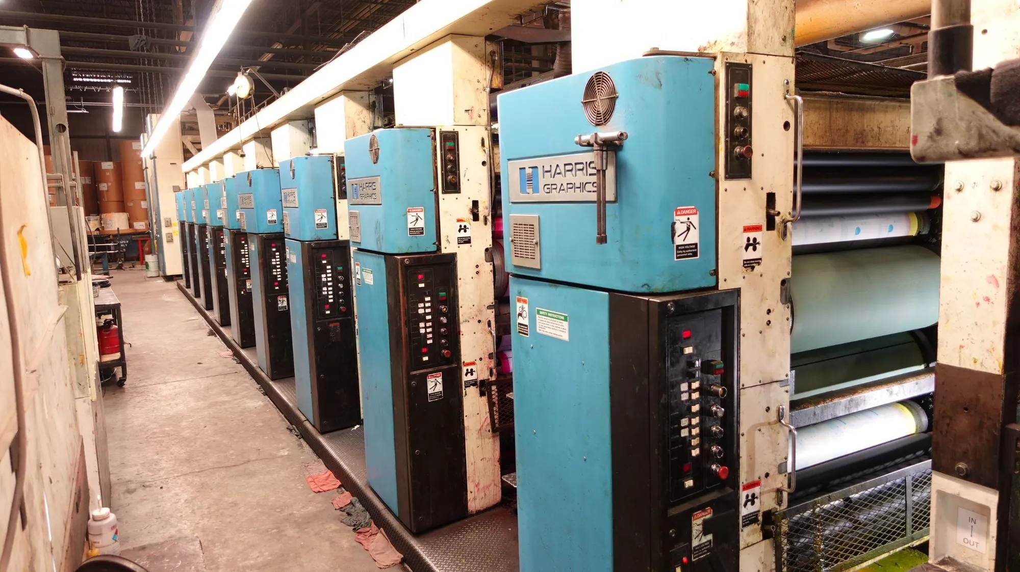 Used 1989 HARRIS M1000B Offset Presses Illinois US | Machinery Solutions Group, Inc. #1463567