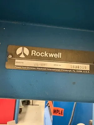 Used ROCKWELL 28-3X5 Vertical Band Saws South Carolina US | ESS Industrial Equipment Sales #1545478