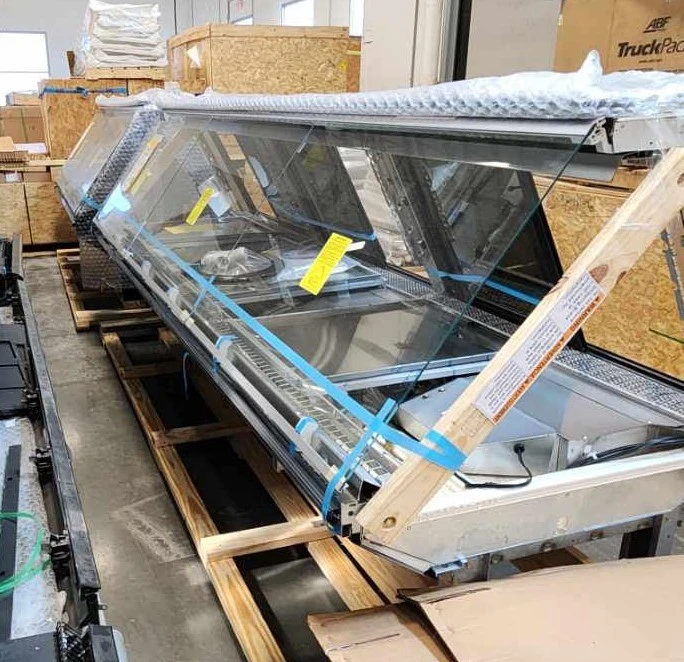 12-0066 32 Feet of Hussmann Service Deli Cases-New