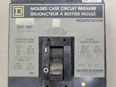 USED SQUARE D FAL36030