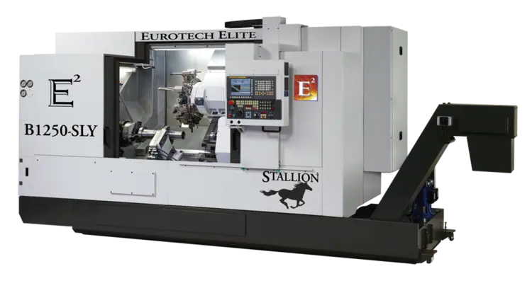 New | in-Stock EUROTECH B1250 CNC Lathes Alberta CA | Lamarche Machinery Inc #1259108