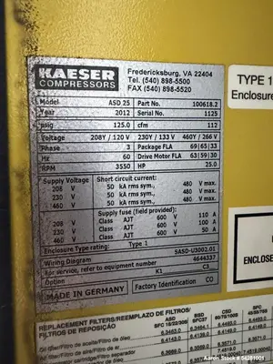 USED KAISER ASD 25