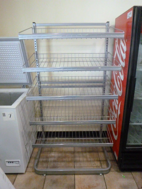 5-Tier Wire Display Rack