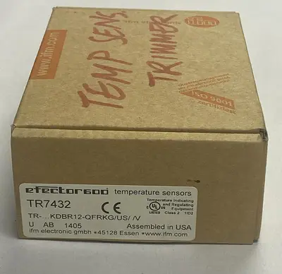 New | in-Stock EFECTOR TR7432 Sensors | Surplus Asset Holdings #1206447