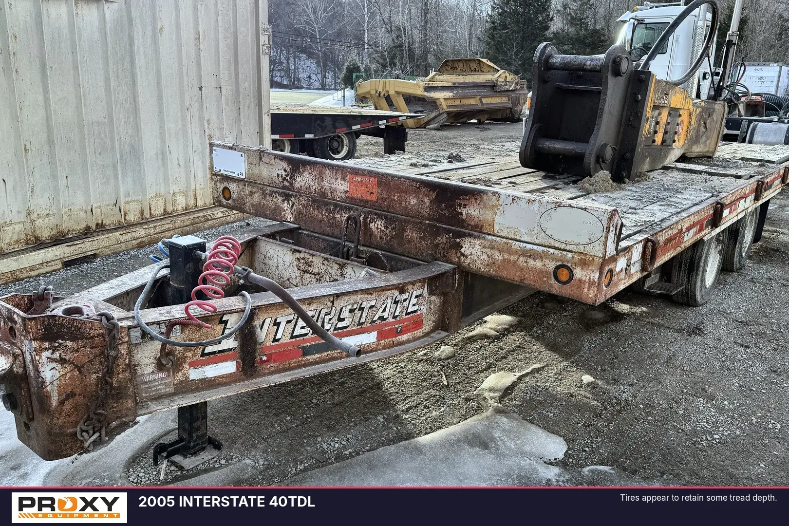 Used 2005 INTERSTATE 40TDL Flatbed Trailers Indiana US | Proxy Equipment #1378068