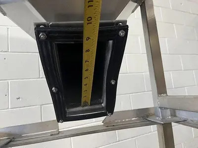 9 CF Stainless Steel Hopper Tote