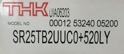 NEW THK SR25TB2UUC0+520LY LINEAR GUIDE SR25TB2UUC0520LY