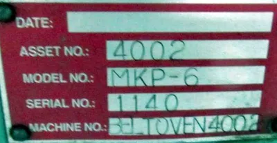 JN Machinery Corp MKP-6 Continuous Temper Furnace | Heat Treat Equipment Co. (5)