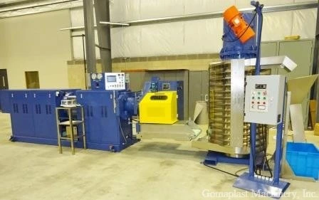 NEW 60 Lt. Precision Rubber Preformer with Rotating Cooling Conveyor, Item # 1648