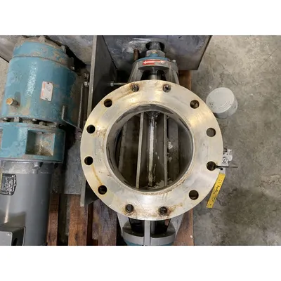 Used 10" Stainless Steel Flo-Tronics Rotary Airlock Feeder Valve