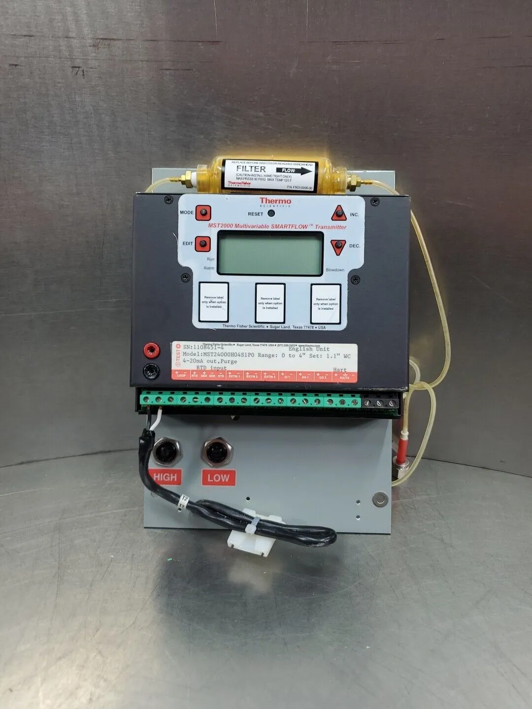 Used Thermo Scientific _UNKNOWN_ Flowmeters South Carolina US | Palmetto Automation #1162928