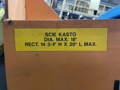 Used KASTO PB320/460 AU Horizontal Band Saws CA | MACHINERY INC. #1322582