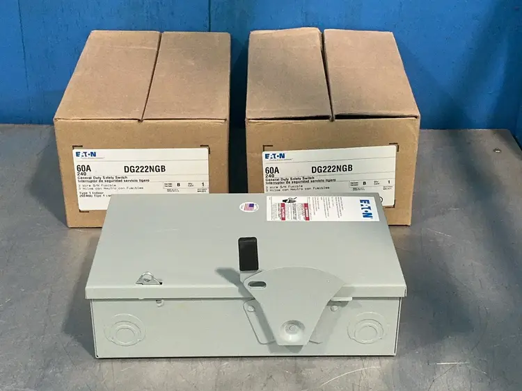 New | in-Stock EATON DG222NGB Disconnects Ohio US | HGR 24 #1278487