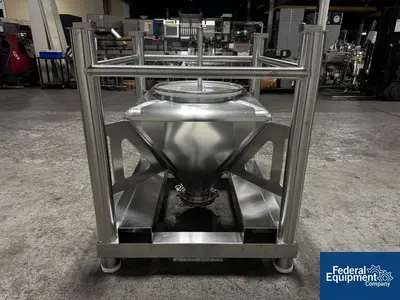 TOTE Systems 200 Liter Tote Systems Stainless Steel Tote