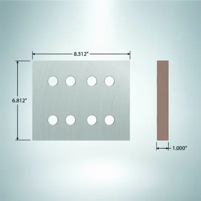 CLEVELAND PUNCH & DIE P10B0009 Shear Blades | Punch Press and Shear (2)