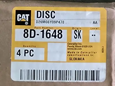 NEW CATERPILLAR 8D-1648