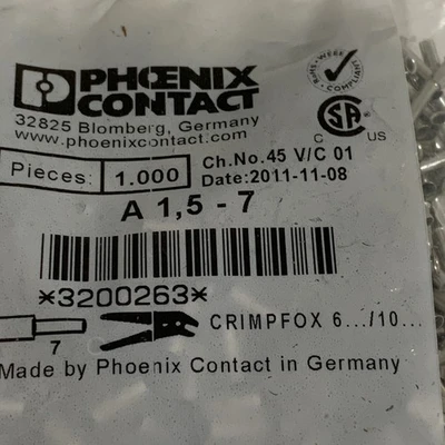 NEW Phoenix Contact 3200263