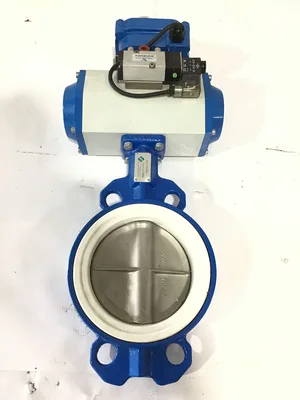 Macprocess Pneumatic Actuated LS-IP67 Wafer Butterfly Valve w/Limit Switch 15A 1/2HP