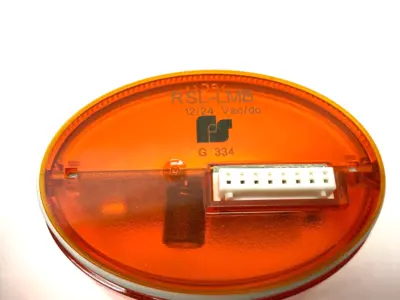 New | in-Stock Federal Signal Radiant Steady Bright Stack Light Module Amber Light Source Equipment Michigan US | Maverick Industrial Sales #1456704