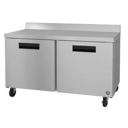 Hoshizaki WR60B-01 60" W Worktop Refrigerator w/ (2) Sections & (2) Doors, 115v