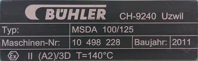 SPC9279  Feeder 5" Buhler screw feeder Stainless Steel