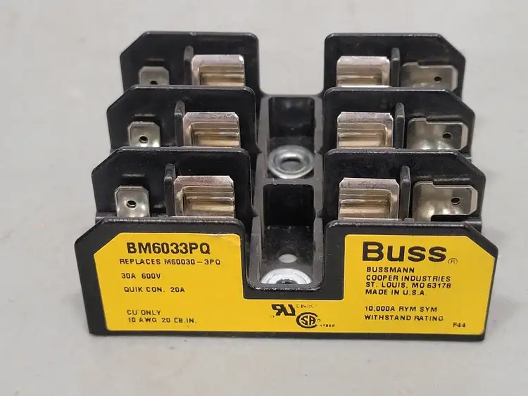 New | in-Stock BUSSMANN BM6033PQ Misc Electrical & Power Parts British Columbia CA | Lenmark #249963