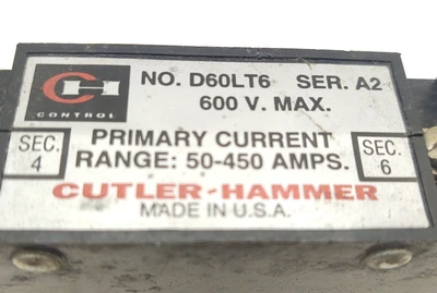 USED Cutler Hammer D60LT6