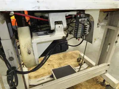 KM-1070BLX-7 Fortuna Industrial Sewing Embroidery Servo Machine 230VAC 1Ph *Read