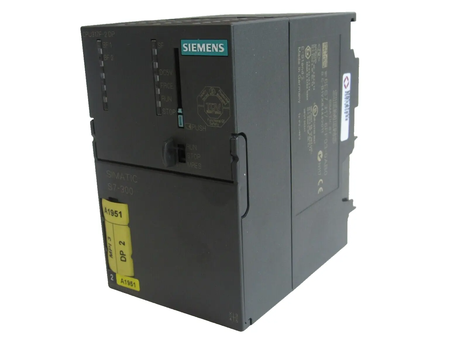 REBURBISHED SIEMENS 6ES7 317-6FF03-0AB0 CENTRAL PROCESSING UNIT 6ES73176FF030AB0