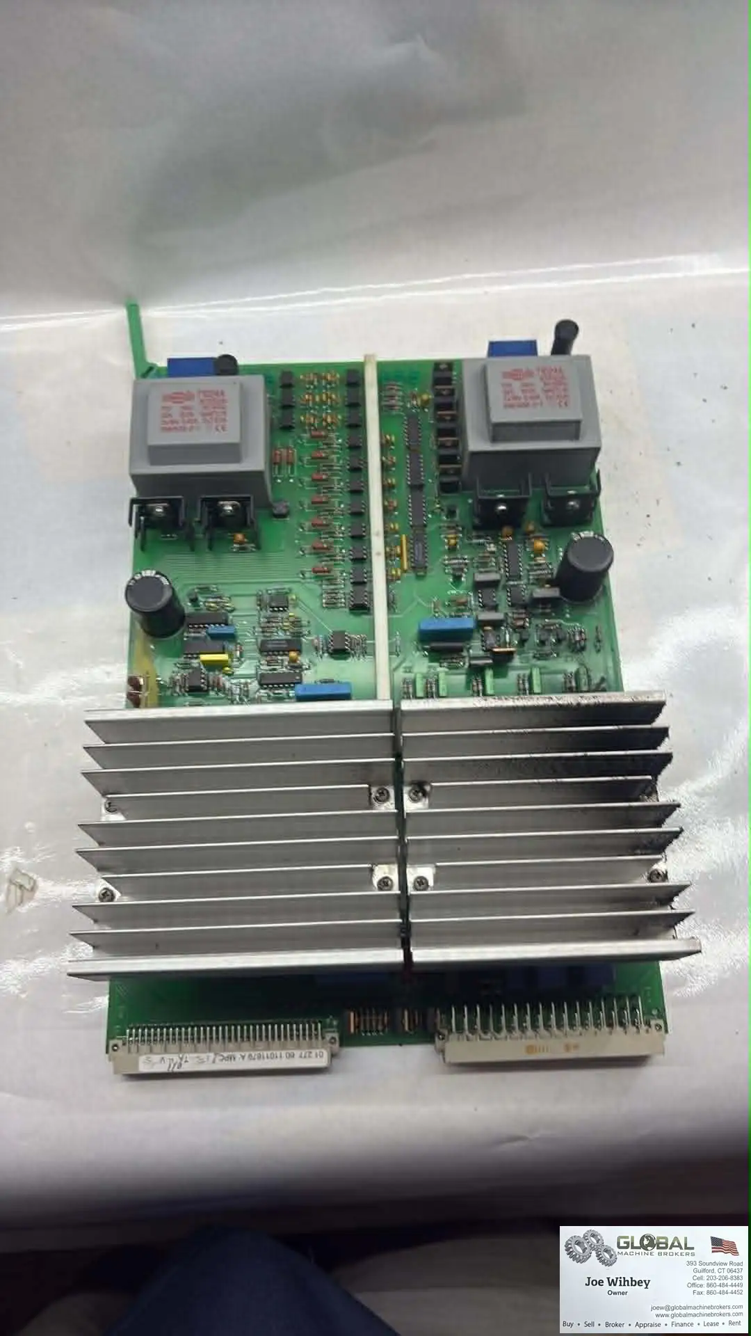 Charmilles CT8121550-D Power Supply Circuit Board From a Form 20ZNC