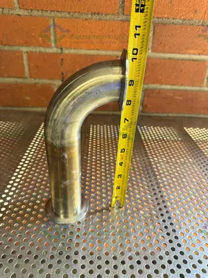 Used ALFA LAVAL STAINLESS STEEL  90 DEGREE KF 50  ELBOW NIPPLE VACUUM FITTING Valves/Fittings California US | Equipment Lab #1334499